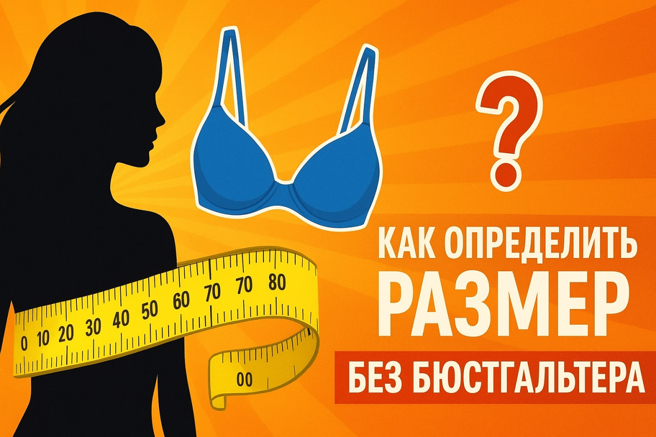 Как определить размер без бюстгальтера